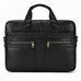 Full Grain Leather Briefcase Men's Messenger Bag Vintage 15" Leather Laptop Computer Bag Gift for Him RockCow Leather Studio