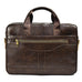 Full Grain Leather Briefcase Men's Messenger Bag Vintage 15" Leather Laptop Computer Bag Gift for Him RockCow Leather Studio