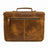 Full Grain Leather Briefcase Mens Leather Laptop Bag Premium Leather Messenger Bag Leather Macbook Shoulder Bag RockCow Leather Studio