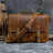 Full Grain Leather Briefcase Mens Leather Laptop Bag Premium Leather Messenger Bag Leather Macbook Shoulder Bag RockCow Leather Studio