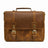 Full Grain Leather Briefcase Mens Leather Laptop Bag Premium Leather Messenger Bag Leather Macbook Shoulder Bag RockCow Leather Studio
