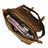 Full Grain Leather Briefcase Mens Leather Laptop Bag Premium Leather Messenger Bag Leather Macbook Shoulder Bag RockCow Leather Studio