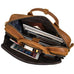 Full Grain Leather Briefcase, Mens Retro Leather Handmade Laptop Bag, Messenger Bag RockCow Leather Studio