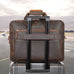 Full Grain Leather Briefcase Vintage Messenger Bag Men's Leather Shoulder Bag 15.6" Leather Laptop Bag RockCow Leather Studio