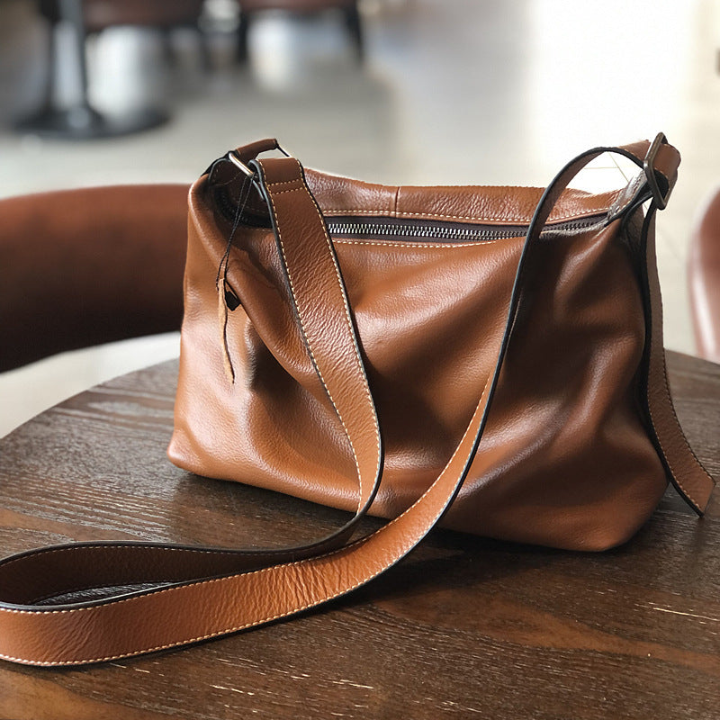Full Grain Leather Crossbody Bag Leather Shoulder Bag For Women Gift For Women RockCow Leather Studio