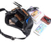 Full Grain Leather Crossbody Bag Retro Sling Bag Stylish Daily Pack Mens Leather Shoulder Bag Leather Chest Pack RockCow Leather Studio
