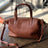 Full Grain Leather Crossbody Bag Vintage Handmade Shoulder Bag Elegant Purse for Women Everyday Leather Satchel RockCow Leather Studio