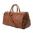 Men's Convertible Full Grain Leather Garment Bag, Carry-On Weekender with Shoe Compartment RockCow Leather Studio