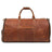 Men's Convertible Full Grain Leather Garment Bag, Carry-On Weekender with Shoe Compartment RockCow Leather Studio