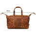 Full Grain Leather Duffle Bag Handmade Leather Weekender Bag Leather Holdall Overnight Bag For Men Gift For Him RockCow Leather Studio