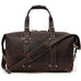 Full Grain Leather Duffle Bag Handmade Leather Weekender Bag Leather Holdall Overnight Bag For Men Gift For Him RockCow Leather Studio