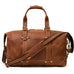 Full Grain Leather Duffle Bag Handmade Leather Weekender Bag Leather Holdall Overnight Bag For Men Gift For Him RockCow Leather Studio