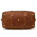 Full Grain Leather Duffle Bag Handmade Leather Weekender Bag Leather Holdall Overnight Bag For Men Gift For Him RockCow Leather Studio