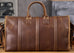 Full Grain Leather Duffle Bag Handmade Leather Weekender Gym Bag Vacation Duffel Bag Vintage Travel Bag Overnight Bag Leather Holdall RockCow Leather Studio