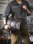 Full Grain Leather Duffle Bag Handmade Leather Weekender Gym Bag Vacation Duffel Bag Vintage Travel Bag Overnight Bag Leather Holdall RockCow Leather Studio