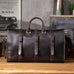 Full Grain Leather Duffle Bag Handmade Leather Weekender Gym Bag Vacation Duffel Bag Vintage Travel Bag Overnight Bag Leather Holdall RockCow Leather Studio