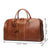 Full Grain Leather Duffle Bag Retro Leather Weekender Bag Handmade Large Carry On Bag For Mens RockCow Leather Studio
