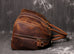 Full Grain Leather Duffle Bag Retro Leather Weekender Bag Handmade Large Carry On Bag For Mens RockCow Leather Studio