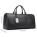 Full Grain Leather Duffle Bag With Shoes Compartment Casual Leather Travel Bag Mens Leather Weekender Bag RockCow Leather Studio