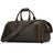 Men's Full Grain Leather Garment Bag, Convertible Weekender Duffel Bag RockCow Leather Studio
