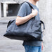 Full Grain Leather Gym Bag Mens Leather Duffle Bag Travel Bag Leather Weekend Luggage Bag Leather Carry-on Bag RockCow Leather Studio