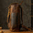 Full Grain Leather Laptop Backpack Large Capacity School Backpack Men Leather Backpack RockCow Leather Studio