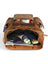 Full Grain Leather Laptop Backpack Large Capacity Weekender Overnight Camping Rucksack Men Leather Backpack RockCow Leather Studio