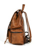 Full Grain Leather Laptop Backpack Large Capacity Weekender Overnight Camping Rucksack Men Leather Backpack RockCow Leather Studio