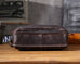 Full Grain Leather Laptop Bag Briefcase Leather Messenger Bag For Men Retro Leather Satchel Portfolio RockCow Leather Studio