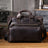 Full Grain Leather Laptop Bag Briefcase Leather Messenger Bag For Men Retro Leather Satchel Portfolio RockCow Leather Studio