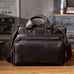 Full Grain Leather Laptop Bag Briefcase Leather Messenger Bag For Men Retro Leather Satchel Portfolio RockCow Leather Studio