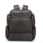 Full Grain Leather Large Travel Backpack Crazy Horse Leather Retro Backpack Mens Outdoor Travel Rucksack Laptop Backpack RockCow Leather Studio