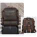Full Grain Leather Large Travel Backpack Crazy Horse Leather Retro Backpack Mens Outdoor Travel Rucksack Laptop Backpack RockCow Leather Studio