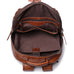 Full Grain Leather Men Backpack Handmade Leather Laptop Backpack Travel Backpack 88120 RockCow Leather Studio