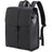 Full Grain Leather Men's Business Backpack 14 inch Laptop Backpack Black Leather Work Backpack School Backpack RockCow Leather Studio