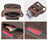 Full Grain Leather Men's Satchel Leather Mens Crossbody Bag Small Leather Shoulder Bag Satchel Bag Retro Messenger Bag RockCow Leather Studio