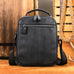 Full Grain Leather Men's Satchel Leather Mens Crossbody Bag Small Leather Shoulder Bag Satchel Bag Retro Messenger Bag RockCow Leather Studio