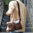 Full Grain Leather Men's Shoulder Bag Vintage Handmade Leather Messenger Bag Leather Crossbody Bag RockCow Leather Studio
