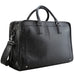 Full Grain Leather Mens Briefcase 17 Inch Leather Laptop Bag Mens Large Business Shoulder Bag Messenger Bag RockCow Leather Studio