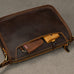 Full Grain Leather Mens Messenger Bag Handcrafted Leather Shoulder Bag Leather Satchel Bag Men Office Bag Work Briefcase RockCow Leather Studio
