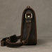 Full Grain Leather Mens Messenger Bag Handcrafted Leather Shoulder Bag Leather Satchel Bag Men Office Bag Work Briefcase RockCow Leather Studio