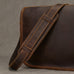 Full Grain Leather Mens Messenger Bag Handcrafted Leather Shoulder Bag Leather Satchel Bag Men Office Bag Work Briefcase RockCow Leather Studio