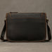 Full Grain Leather Mens Messenger Bag Handcrafted Leather Shoulder Bag Leather Satchel Bag Men Office Bag Work Briefcase RockCow Leather Studio