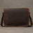 Full Grain Leather Mens Messenger Bag Handcrafted Leather Shoulder Bag Leather Satchel Bag Men Office Bag Work Briefcase RockCow Leather Studio