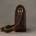 Full Grain Leather Mens Messenger Bag Handcrafted Leather Shoulder Bag Leather Satchel Bag Men Office Bag Work Briefcase RockCow Leather Studio