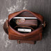 Full Grain Leather Messenger Bag Casual Small Leather Shoulder Bag For Mens Leather Crossbody Bag RockCow Leather Studio