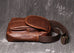Full Grain Leather Messenger Bag Casual Small Leather Shoulder Bag For Mens Leather Crossbody Bag RockCow Leather Studio