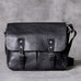 Full Grain Leather Messenger Bag Mens Leather Shoulder Bag Vintage Handmade Crossbody Bag Satchel RockCow Leather Studio