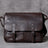 Full Grain Leather Messenger Bag Mens Leather Shoulder Bag Vintage Handmade Crossbody Bag Satchel RockCow Leather Studio