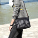 Full Grain Leather Messenger Bag Mens Leather Shoulder Bag Vintage Handmade Crossbody Bag Satchel RockCow Leather Studio